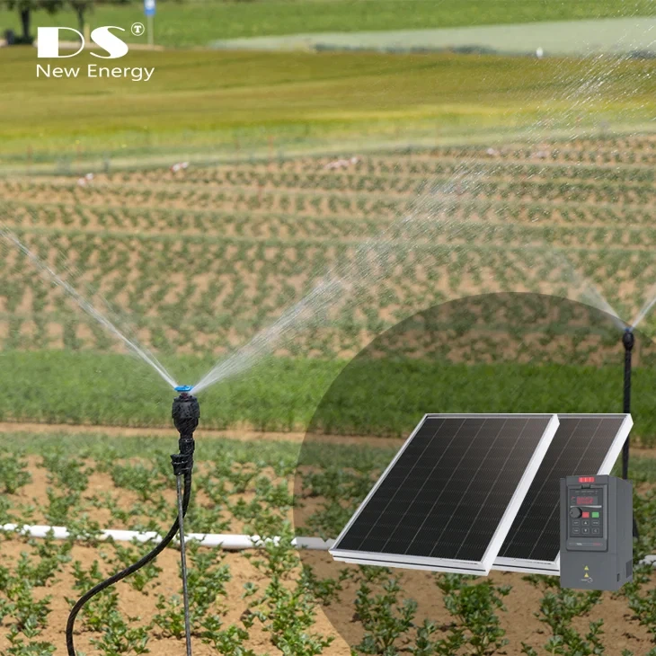 22.6 کلو واٹ شمسی پینل نے 580W مونو سولر پینلز کے ساتھ 13 کلو واٹ اے سی واٹر پمپ سسٹم کو طاقت دی